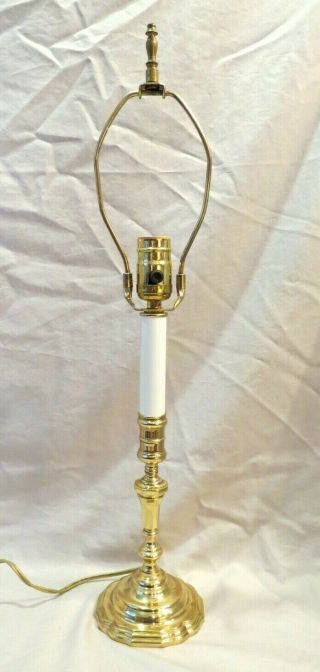 Colonial Williamsburg Style Electric Lamp Like Virginia Metalcrafters Cw 16 - 36