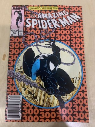 The Spider - Man 300 1st Venom Classic Mcfarlane Cover (may 1988,  Marvel)