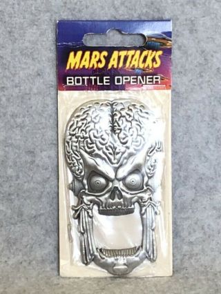 2013 Topps Mars Attacks Metal Bottle Opener In Orig.  Packaging Ex
