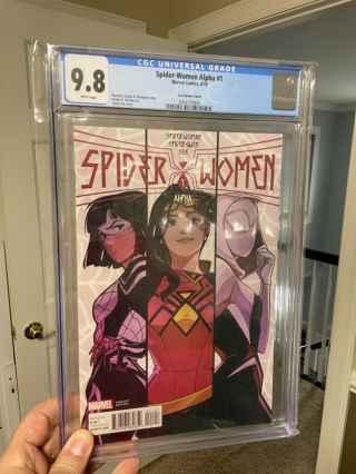 Spider - Women Alpha 1 Cgc 9.  8 Stacey Lee 1:25 Rare Variant (only 53 Cgc 9.  8s)