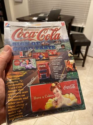 1996 Coca Cola Collectors Cards 36 Packs Chase Cards Sign Good