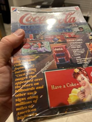 1996 Coca Cola Collectors Cards 36 Packs Chase Cards Sign Good 2