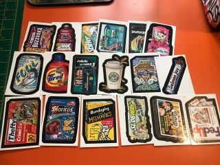 Topps Wacky Packages All - Series 2 (full Set) Gpk Garbage Pail Kids
