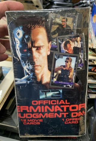 1991 Official Terminator 2: Judgement Day Movie Box