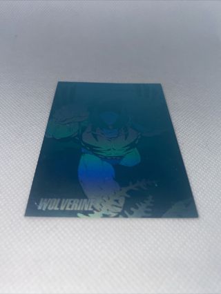1992 Impel Marvel Universe Series 3 Wolverine Hologram H - 3