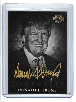 Donald Trump 2016 Decision Cp7 Candidate Portraits