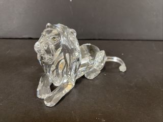 Swarovski Scs 1995 Inspiration Africa Lion Crystal Figurine Retired Annual Ed 5”