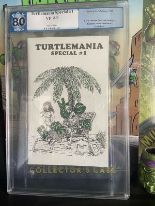 8.  0 Graded Teenage Mutant Ninja Turtles Turtlemania Special 1