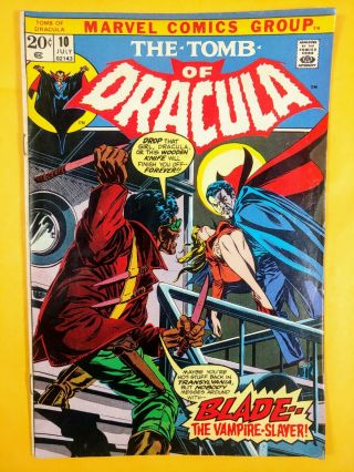 Tomb Of Dracula 10 Jul 1973,  Marvel First Appearance Of Blade