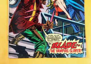 Tomb of Dracula 10 Jul 1973,  Marvel First Appearance of Blade 2