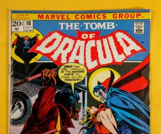 Tomb of Dracula 10 Jul 1973,  Marvel First Appearance of Blade 4