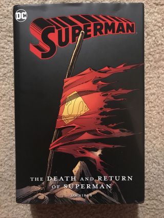 The Death And Return Of Superman Omnibus Htf Oop