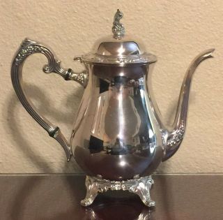 Vintage Oneida Park Lane Silverplated Tea Pot 1970 
