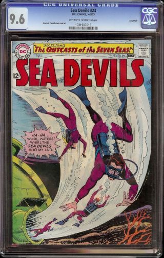 Sea Devils 23 Cgc 9.  6 Crm/ow (dc,  1965) Savannah Pedigree