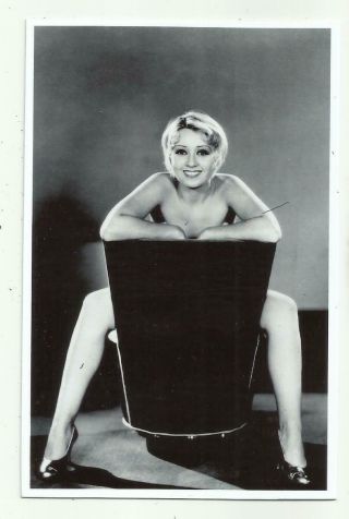 N778) Joan Blondell Rwp (an13) Photo Postcard Film Star Pin Up Movie Glamour