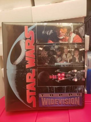 Star Wars Widevison Binder Topps 1994