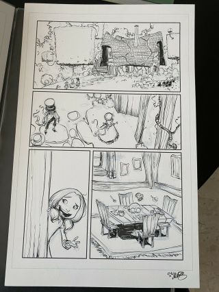 Skottie Young Comic Art Page Dorothy & The Wizard Of Oz 3 Page 20
