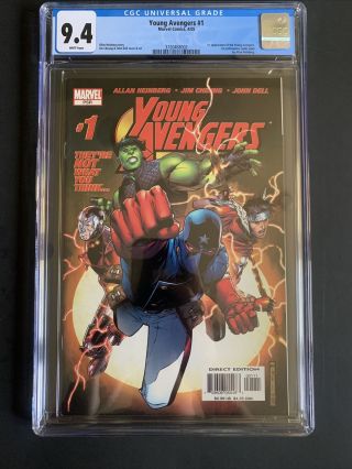 Young Avengers 1 Cgc 9.  4 1st App Kate Bishop/young Avengers Key