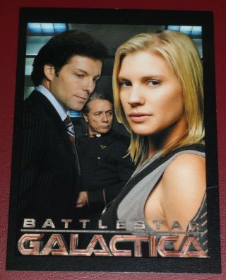 Battlestar Galactica Season 4: Rare Shelter Poster Chase Card S8 (208/375)