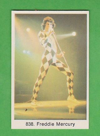 1974 - 81 Swedish Samlarsaker 838 Freddie Mercury