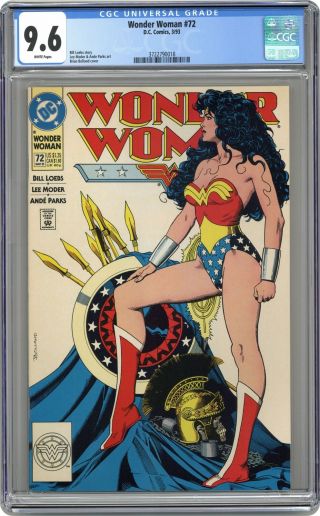 Wonder Woman 72 Cgc 9.  6 1993 3722790018