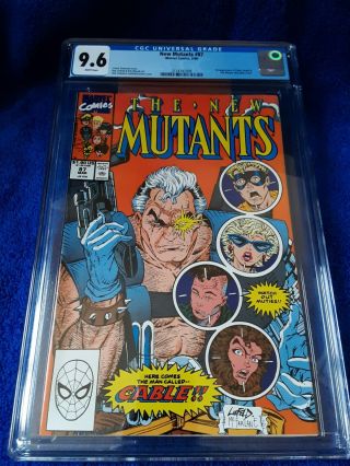 The Mutants 87 Cgc Graded 9.  6