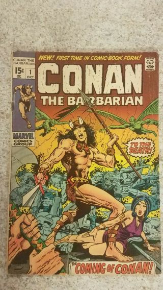 Conan The Barbarian 1 - 1970 - 1st App Conan