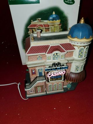 Department 56 Christmas In The City Royal Flush Casino 56.  59244