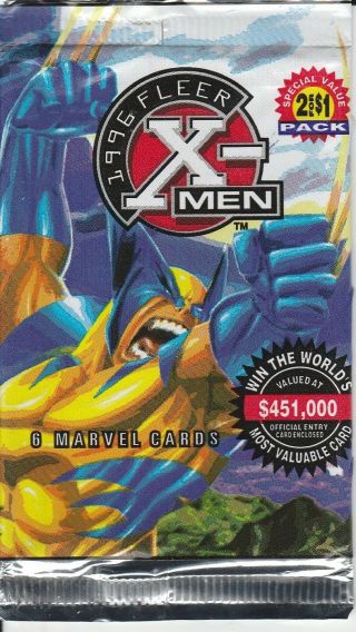 23 1996 Fleer X - Men Cards,  Checklist [open To Selective Offers]
