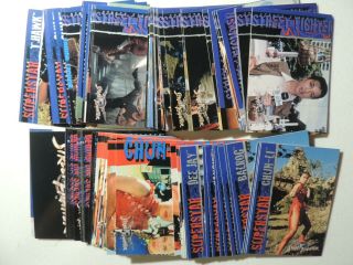Street Fighter Complete Base Set Of 90 Non Sport Trading Cards