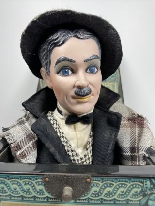 ENESCO Stars of the Silver Screen LE Musical Jack - in - the - Box CHARLIE CHAPLIN 2