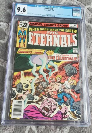 Eternals 2 Cgc 9.  6 Wp 1st Celestials Nm,  Comic