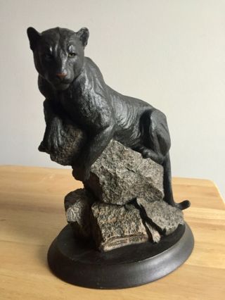 Black Panther,  Sculpture By Tim Wolfe