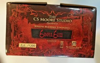 CS Moore Studios present the Sinful Suzi statue 929/1200 MIB 5