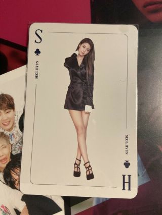 Aoa Seolhyun First Album Official Photocard Card Kpop K - Pop
