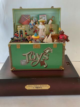 ENESCO Small World Of Musicals Toy Animated Music Box Pre Owned 2