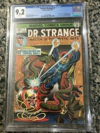 Dr.  Strange 1,  (jun 1974),  1st Appearance Silver Dagger,  Cgc Graded 9.  2 Wp