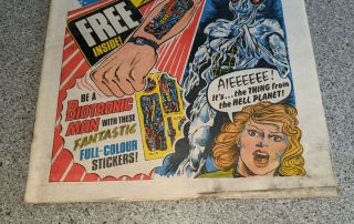 2000AD Prog 2 1977 1st Appearance Judge Dredd with Stickers Lower Grade 3