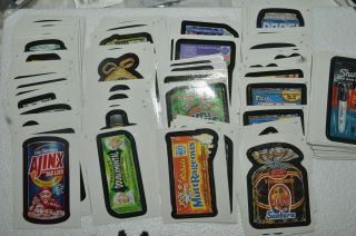2006 Wacky Packages 182 Cards - Stickers Assorted Series Very Good Conditions