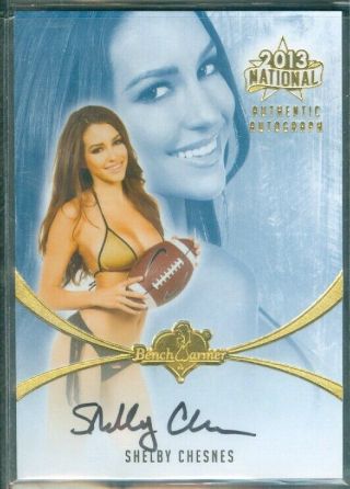 Benchwarmer 2013 National Shelby Chesnes Autograph Card