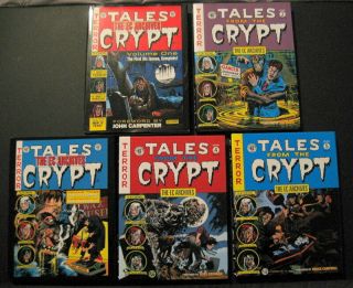 Ec Comics Archives Tales From The Crypt Volumes 1 To 5 Full Set