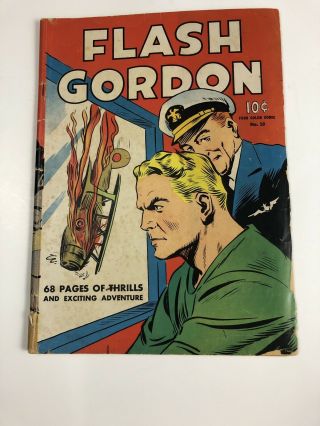 Four Color 10 Dell Comics 1942 Flash Gordon - Alex Raymond