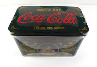 1994 Collect - A - Card Coca - Cola Metal Art Collectible Tin (20 Cards)