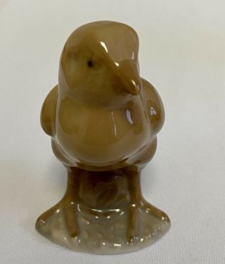 Vintage Royal Copenhagen B&g Bing Grondahl Porcelain Chick Bird Denmark Figurine