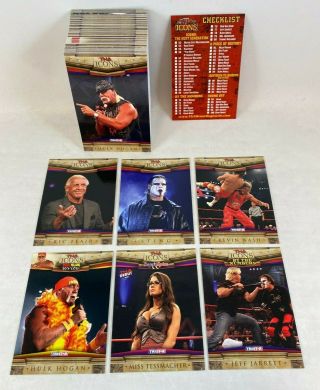Tna Total Nonstop Action Wrestling Icons Trading Card Set 2010 Tristar 101