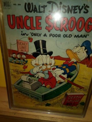 Four Color 386 (Uncle Scrooge 1) CGC 2.  5 OW / W 2