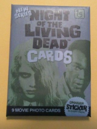 Night Of Living Dead Fright Rags 1 Wax Pack Hobby Rare Cards ?