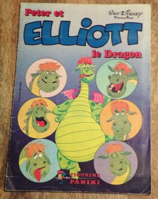 Album Panini - Peter & Elliott Le Dragon - Incomplet - 1978 - Disney - Manque 51/360 Image