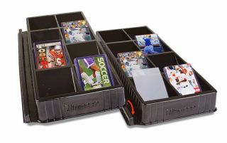 Ultra Pro One Touch Toploader Sorting Dealer Storage Tray 8 Slots Compartments
