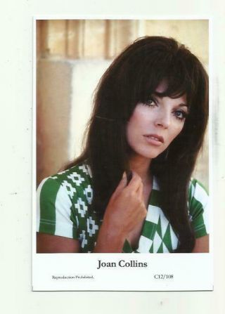 N792) Joan Collins Swiftsure (c12/108))  Photo Postcard Film Star Pin Up Glamour